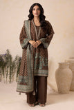 Zellbury Winter Vol-05 Unstitched Printed Khaddar 3Pc Suit WUW25X30138