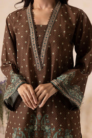 Zellbury Winter Vol-05 Unstitched Printed Khaddar 3Pc Suit WUW25X30138