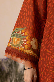 Zellbury Winter Vol-05 Unstitched Printed Khaddar 3Pc Suit WUW25X30139