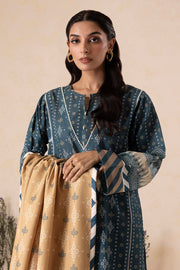 Zellbury Winter Vol-05 Unstitched Printed Khaddar 3Pc Suit WUW25X30140