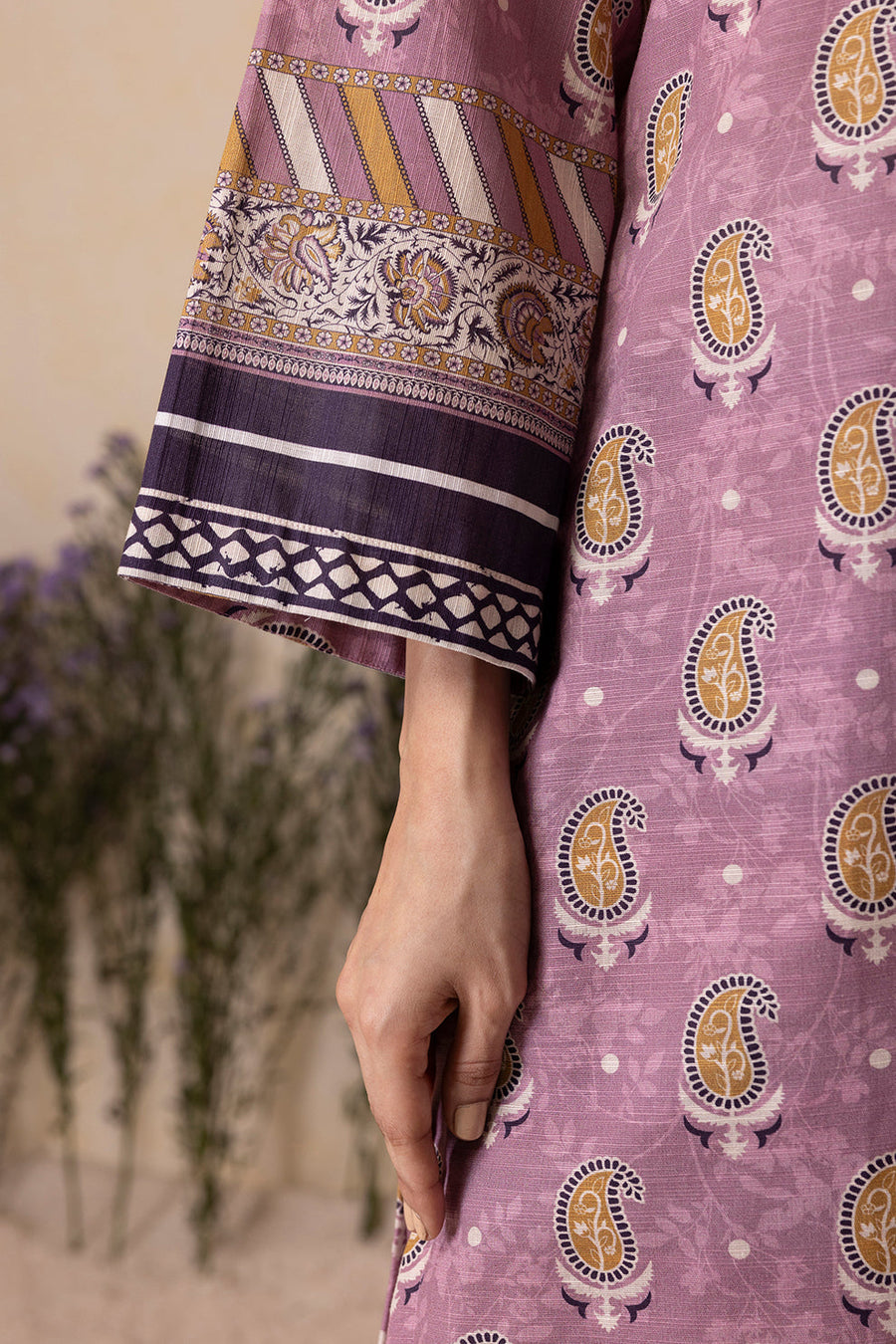 Zellbury Winter Vol-05 Unstitched Printed Khaddar 3Pc Suit WUW25X30143