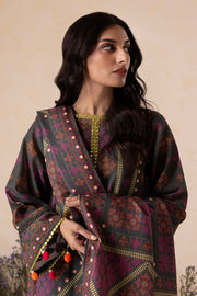 Zellbury Winter Vol-05 Unstitched Printed Khaddar 3Pc Suit WUW25X30145