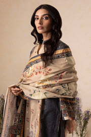Zellbury Winter Vol-05 Unstitched Printed Karandi 3Pc Suit WUW25X30146