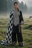Zellbury Embroidered Khaddar Unstitched 3Pc Suit WUWQ1E30336