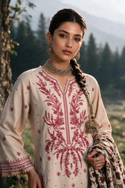 Zellbury Embroidered Khaddar Unstitched 3Pc Suit WUWQ1E30338