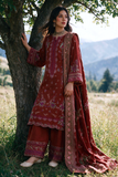 Zellbury Embroidered Khaddar Unstitched 3Pc Suit WUWQ1E30339
