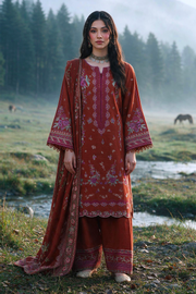 Zellbury Embroidered Khaddar Unstitched 3Pc Suit WUWQ1E30339