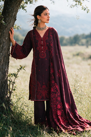 Zellbury Embroidered Khaddar Unstitched 3Pc Suit WUWQIE30340