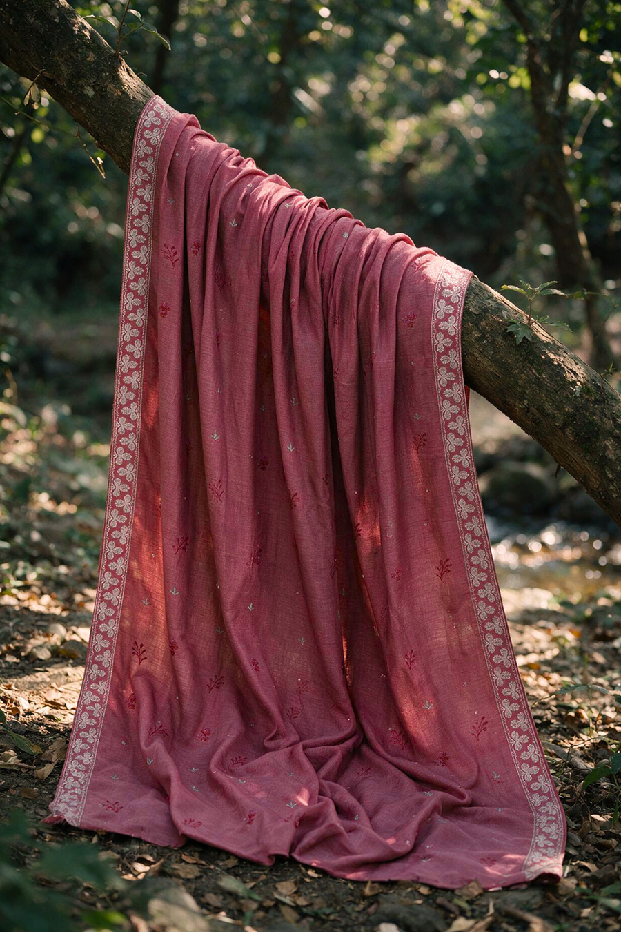 Zellbury Embroidered Khaddar Unstitched 3Pc Suit WUWQ1E30346