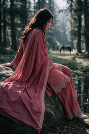Zellbury Embroidered Khaddar Unstitched 3Pc Suit WUWQ1E30346