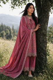 Zellbury Embroidered Khaddar Unstitched 3Pc Suit WUWQ1E30346