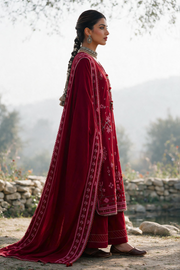 Zellbury Embroidered Khaddar Unstitched 3Pc Suit WUWQ1E30347