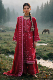 Zellbury Embroidered Khaddar Unstitched 3Pc Suit WUWQ1E30347