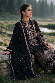 Zellbury Embroidered Khaddar Unstitched 3Pc Suit WUWQ1E30348