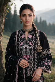 Zellbury Embroidered Khaddar Unstitched 3Pc Suit WUWQ1E30348