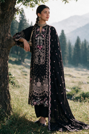 Zellbury Embroidered Khaddar Unstitched 3Pc Suit WUWQ1E30348