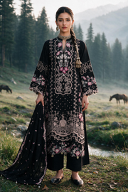 Zellbury Embroidered Khaddar Unstitched 3Pc Suit WUWQ1E30348