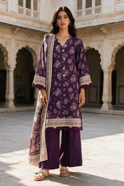 Zellbury Printed Khaddar Unstitched 3Pc Suit WUWQ1X30113