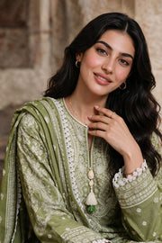 Zellbury Printed Khaddar Unstitched 3Pc Suit WUWQ1X30121