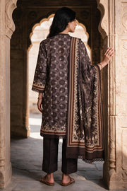 Zellbury Printed Khaddar Unstitched 3Pc Suit WUWQ1X30127