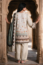 Zellbury Printed Khaddar Unstitched 3Pc Suit WUWQ1X30129