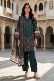 Zellbury Printed Khaddar Unstitched 3Pc Suit WUWQ1X30131