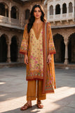 Zellbury Printed Khaddar Unstitched 3Pc Suit WUWQ1X30133