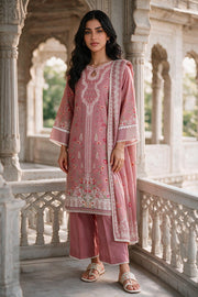 Zellbury Printed Khaddar Unstitched 3Pc Suit WUWQ1X30134