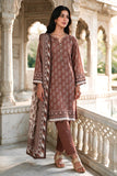 Zellbury Printed Khaddar Unstitched 3Pc Suit WUWQ1X30135