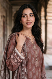 Zellbury Printed Khaddar Unstitched 3Pc Suit WUWQ1X30135
