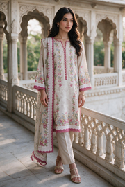 Zellbury Printed Khaddar Unstitched 3Pc Suit WUWQ1X30145