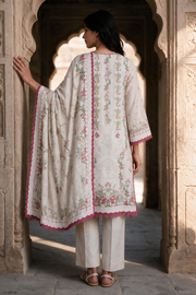 Zellbury Printed Khaddar Unstitched 3Pc Suit WUWQ1X30145