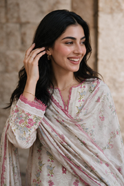 Zellbury Printed Khaddar Unstitched 3Pc Suit WUWQ1X30145