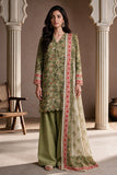 Zellbury Printed Khaddar Unstitched 3Pc Suit WUWQ1X30201