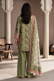 Zellbury Printed Khaddar Unstitched 3Pc Suit WUWQ1X30201