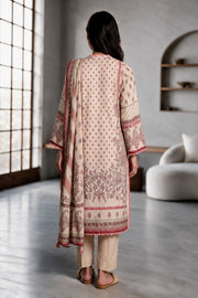 Zellbury Printed Khaddar Unstitched 3Pc Suit WUWQ1X30218