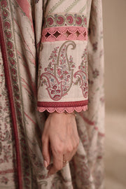 Zellbury Printed Khaddar Unstitched 3Pc Suit WUWQ1X30218