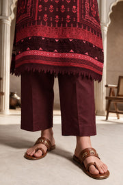 Zellbury Printed Khaddar Unstitched 3Pc Suit WUWQ1X30226