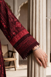 Zellbury Printed Khaddar Unstitched 3Pc Suit WUWQ1X30226