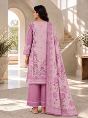 Zellbury Printed Khaddar Unstitched 3Pc Suit WUWQ1X30286