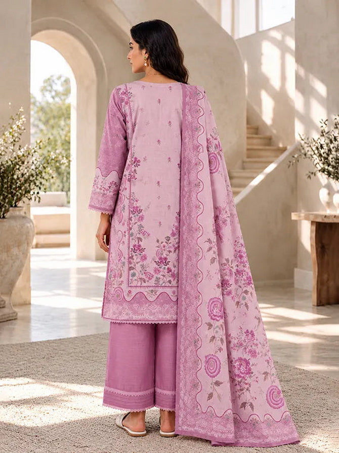 Zellbury Printed Khaddar Unstitched 3Pc Suit WUWQ1X30286