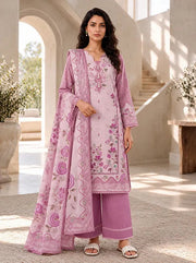 Zellbury Printed Khaddar Unstitched 3Pc Suit WUWQ1X30286