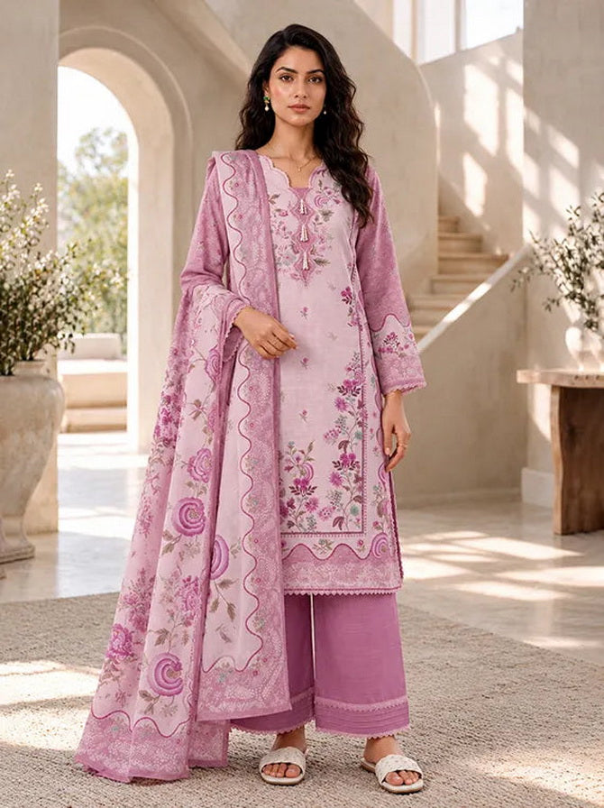 Zellbury Printed Khaddar Unstitched 3Pc Suit WUWQ1X30286