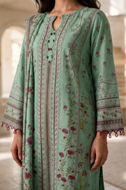 Zellbury Printed Khaddar Unstitched 3Pc Suit WUWQ1X30290