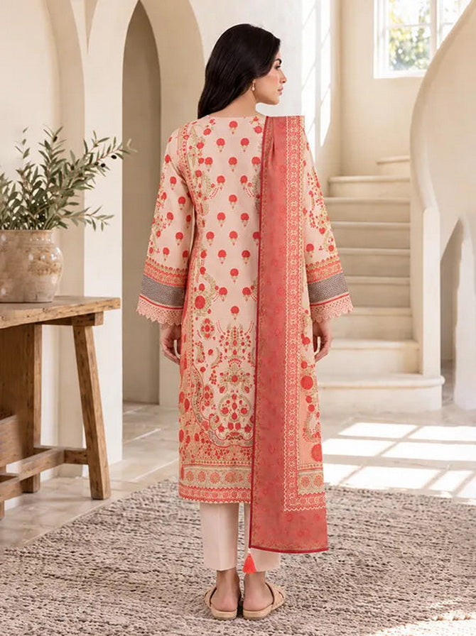 Zellbury Printed Khaddar Unstitched 3Pc Suit WUWQ1X30294