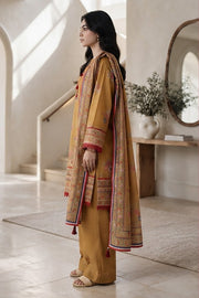 Zellbury Printed Khaddar Unstitched 3Pc Suit WUWQ1X30296