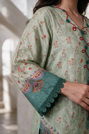 Zellbury Printed Khaddar Unstitched 3Pc Suit WUWQ1X30300