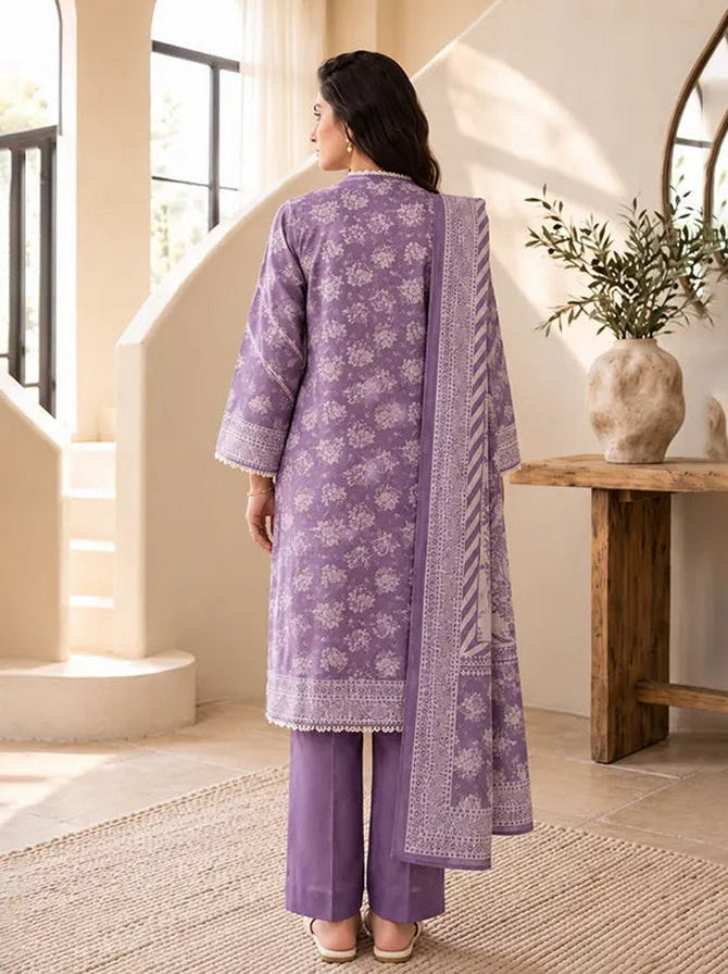 Zellbury Printed Khaddar Unstitched 3Pc Suit WUWQ1X30283