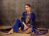 Gul Ahmed Winter Embroidered Velvet Unstitched 3Pc Suit WV-42001