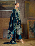 Gul Ahmed Winter Embroidered Velvet Unstitched 3Pc Suit WV-42004